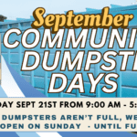 september 2024 community dumpster day edgewood new mexico